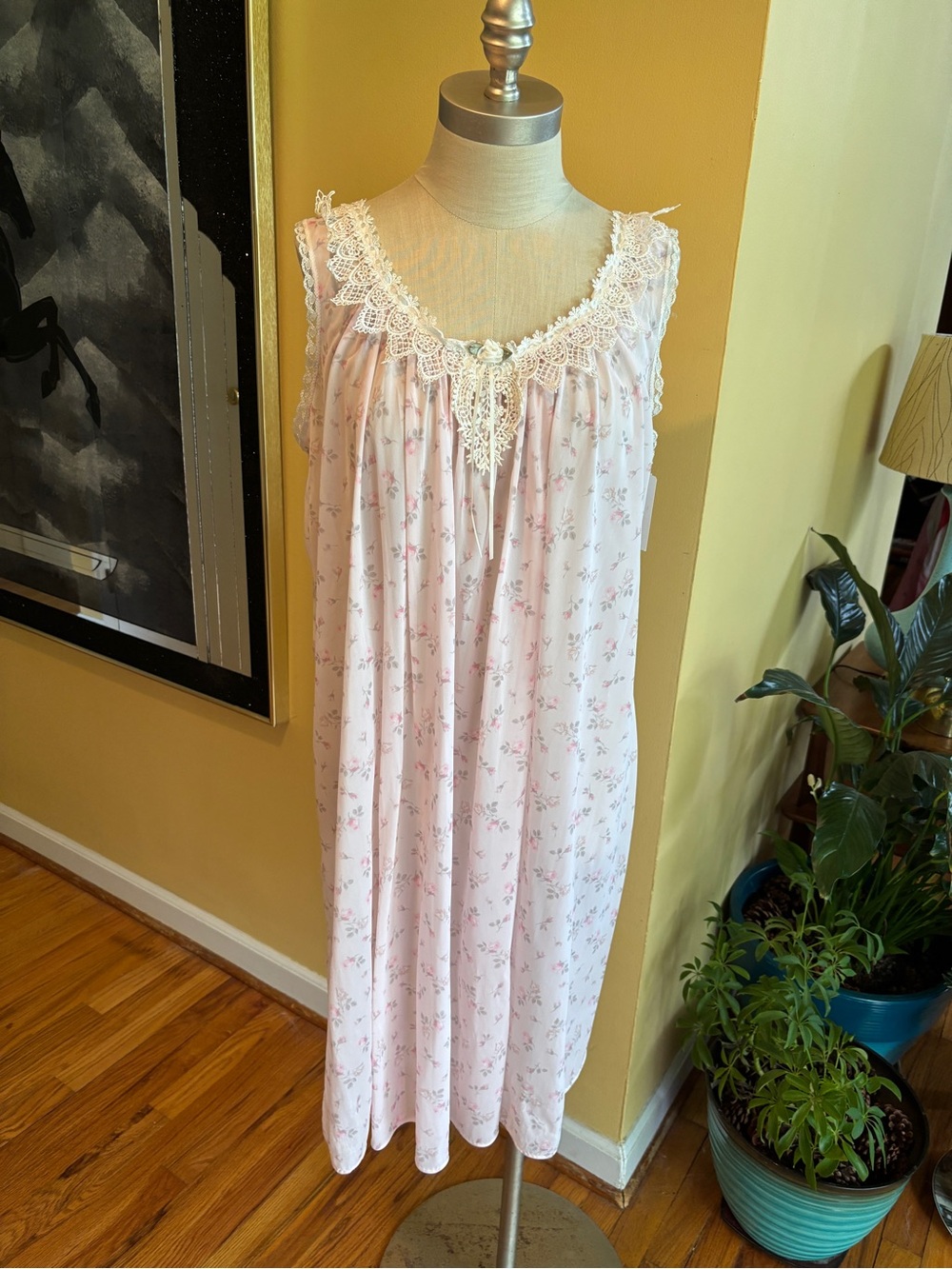 miss elaine silk essence nightgown